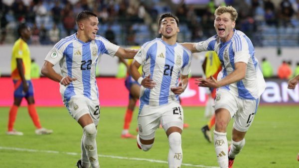 Argentina derrota a Colombia y estará en el Mundial: la tabla de posiciones del Conmebol Sub 20
