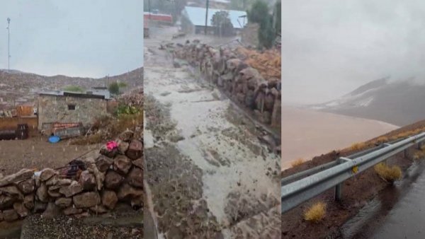 Lluvia y tormentas eléctricas en región de Antofagasta activan alerta temprana preventiva
