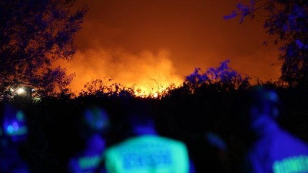 Alerta Roja en Los Ángeles por incendio forestal: ordenan evacuar zonas rurales
