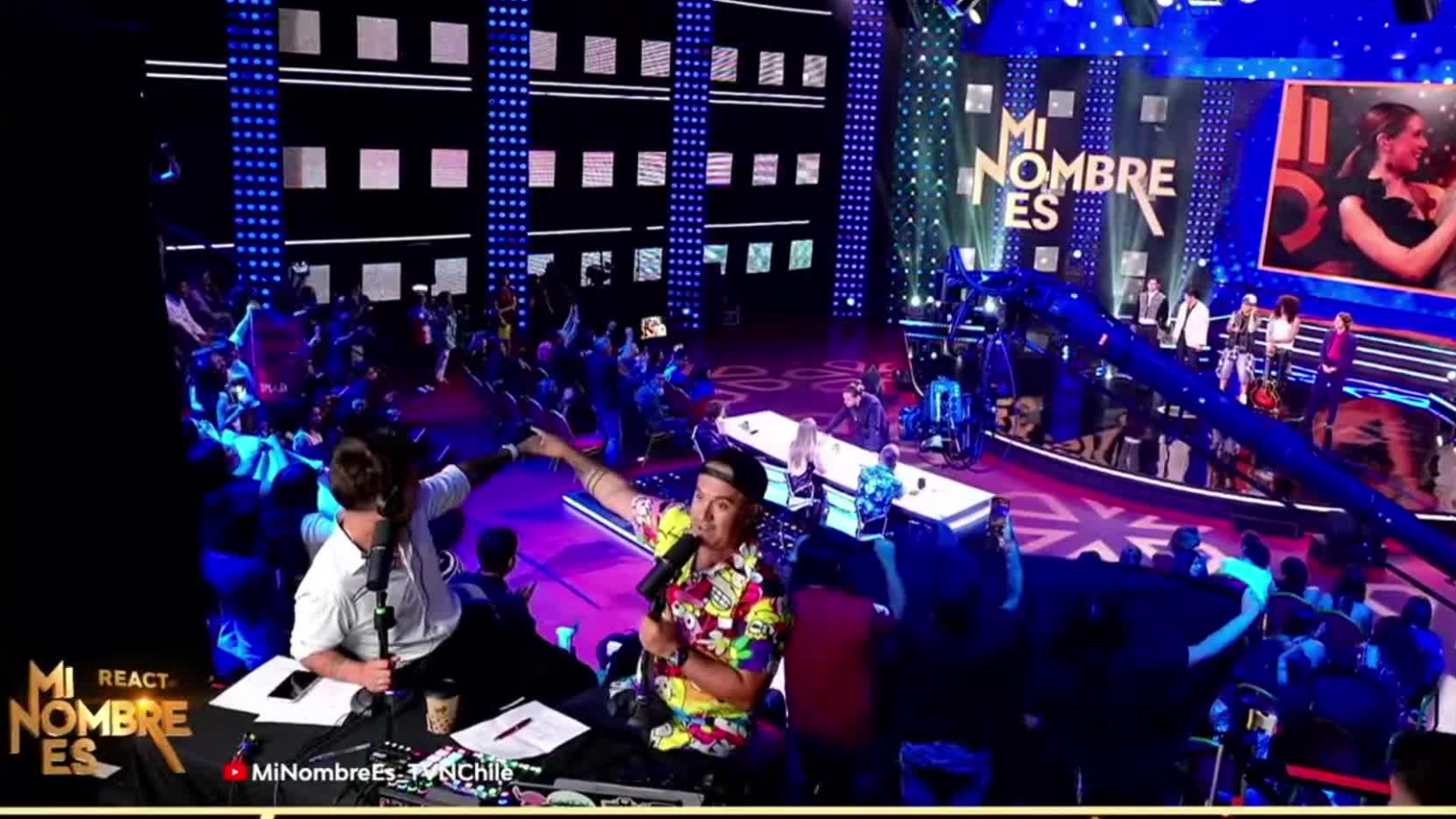 Desde el estudio de Mi nombre Es: El público se manifiesta en vivo y en directo
