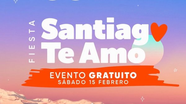 Conoce los desvíos y cortes de tránsito por la fiesta "Santiago Te Amo"
