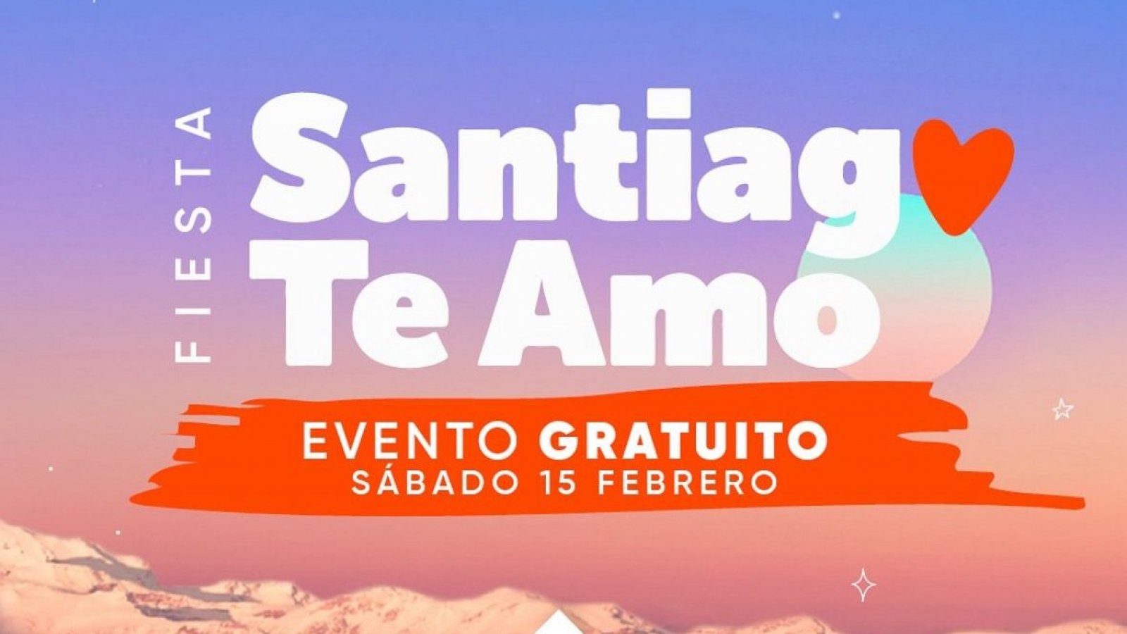 Conoce los desvíos y cortes de tránsito por la fiesta "Santiago Te Amo"
