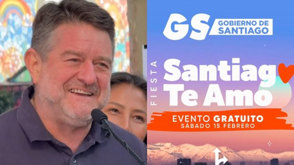 Fiesta Santiago Te Amo: conoce los tres escenarios y actividades del evento
