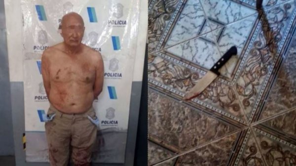 "Yo la maté, la corté porque me tenía cansado": Jubilado mata a puñaladas a su esposa
