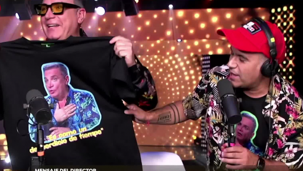 Otra noche de talentos junto a Luis Jara y el nuevo "merch" del Anti-react
