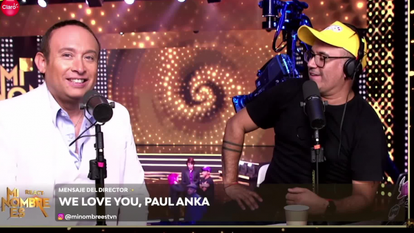 Tremenda exclusiva del react: "Paul Anka ya sabe de Mi Nombre Es"
