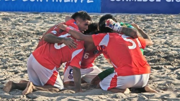 ¡Extraordinaria remontada de La Roja!: Chile logró derrotar a Ecuador en el Mundial de Fútbol Playa
