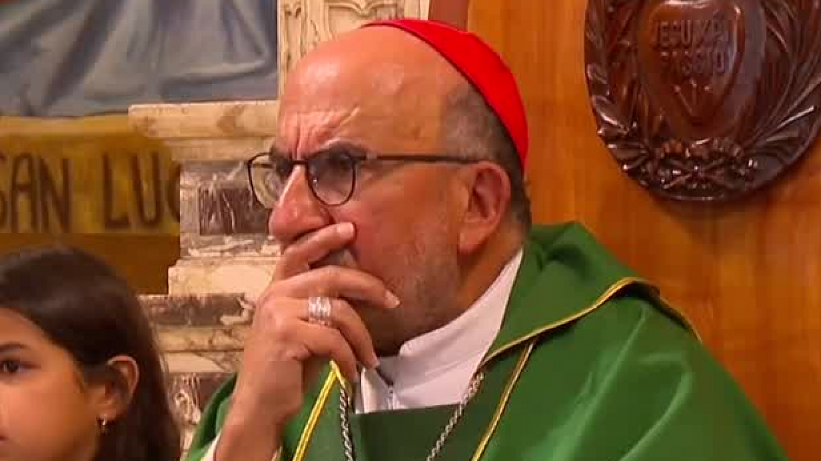 Cardenal Chomali encabezó misa por salud de papa Francisco: "Para que se recupere pronto"

