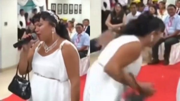 "Perdónenme todos, no acepto": La verdad tras el viral de novia que huyó de su boda
