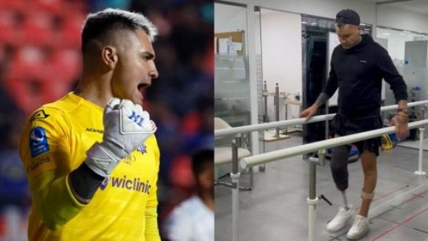 "Es posible volver a nacer": Cristóbal Campos mostró avance con su nueva prótesis
