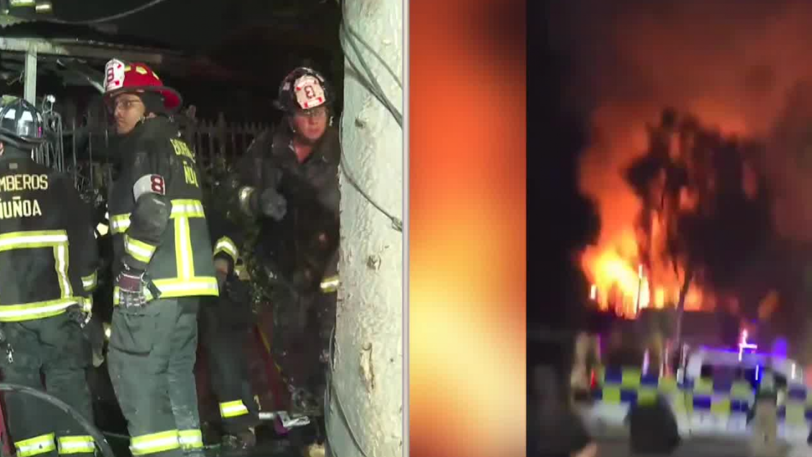 Incendio por desperfecto de transformador eléctrico afecta cuatro casas en La Florida
