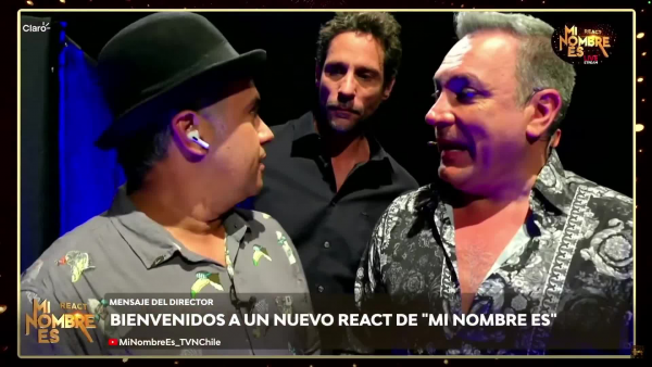 Víctor recorre el backstage en la previa de Mi Nombre Es
