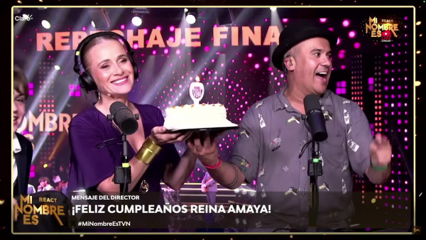 Accidentada sorpresa para la Reina del react de Mi nombre Es
