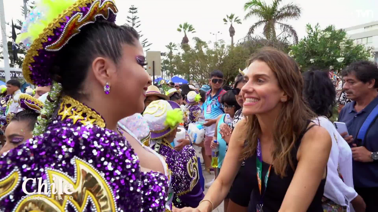 María Luisa Godoy sorprende con un recorrido por Arica y su carnaval en "Chile Conectado"
