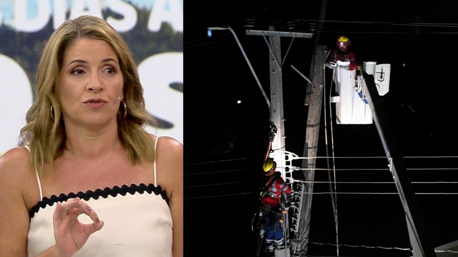 La preocupación de Monse por estado del cableado eléctrico ante una emergencia natural en la RM
