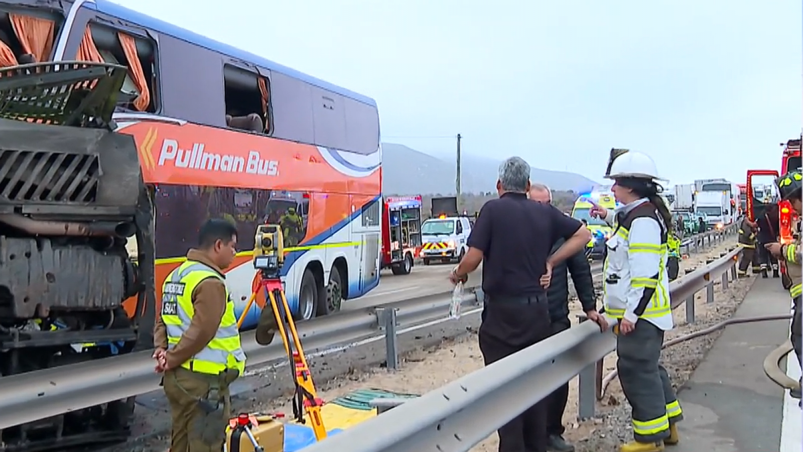 "El cinturón de seguridad salvó mi vida": El testimonio de sobreviviente a la tragedia en la Ruta 5 Norte
