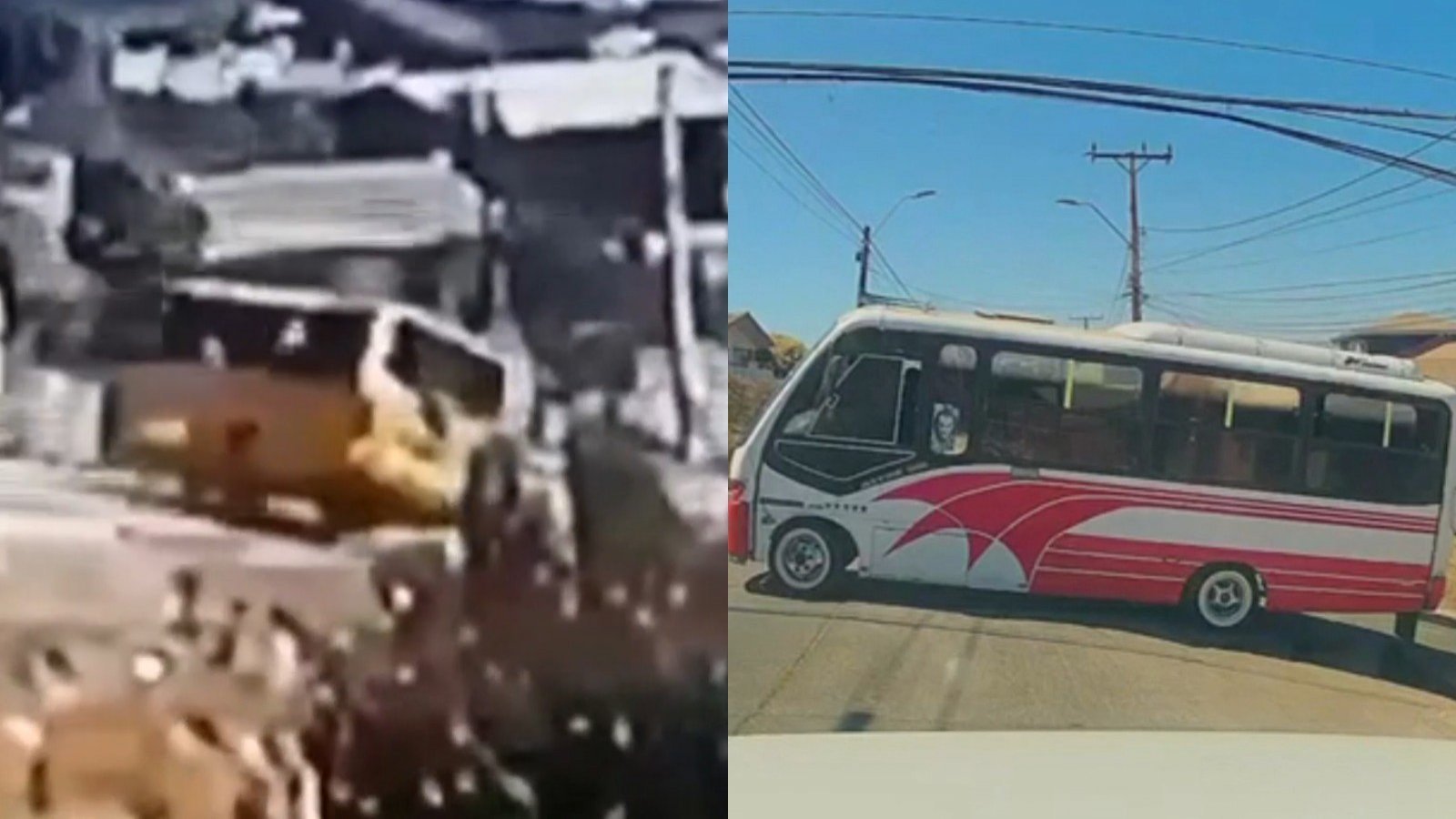 Caos vial: Micros no pudieron con las extremas cuestas de San Antonio
