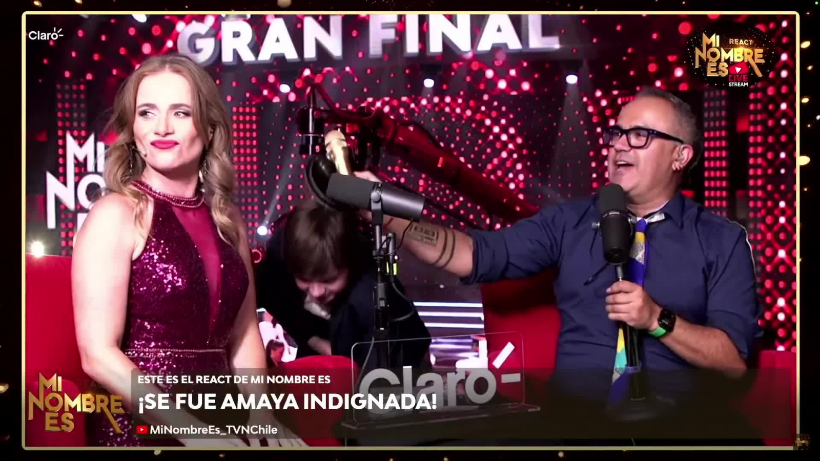 ¡La reina Amaya Forch recibe su React Award!
