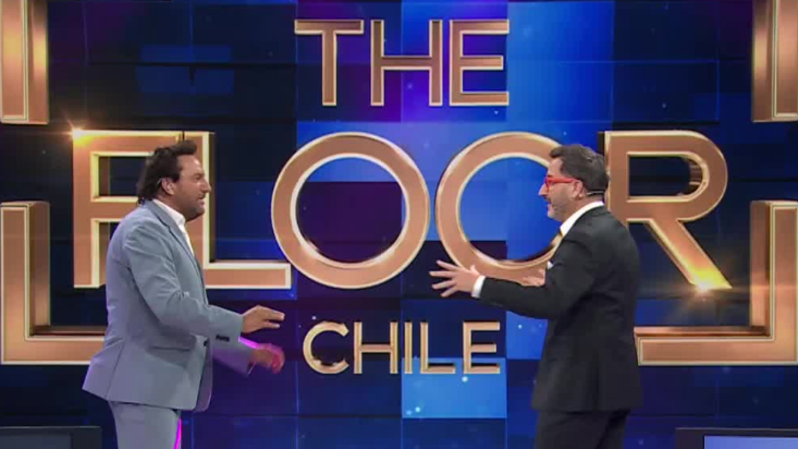Daniel Fuenzalida y Eduardo Fuentes tuvieron un duelo a lo "The Floor Chile"
