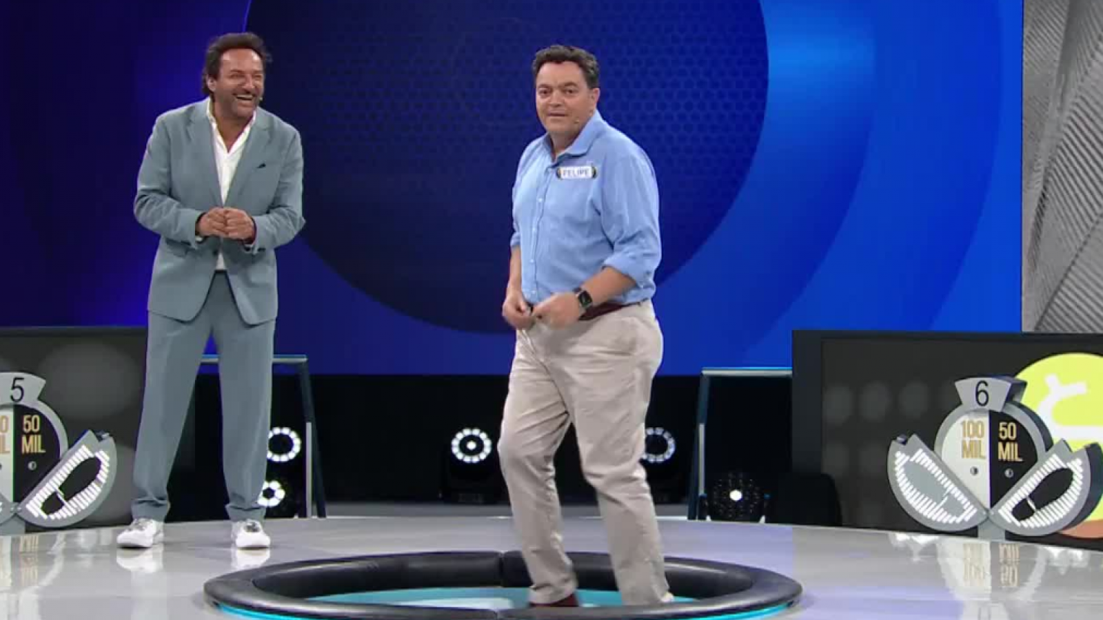 Felipe Izquierdo deslumbra con sus pasos de baile en ¡Ahora Caigo! Prime
