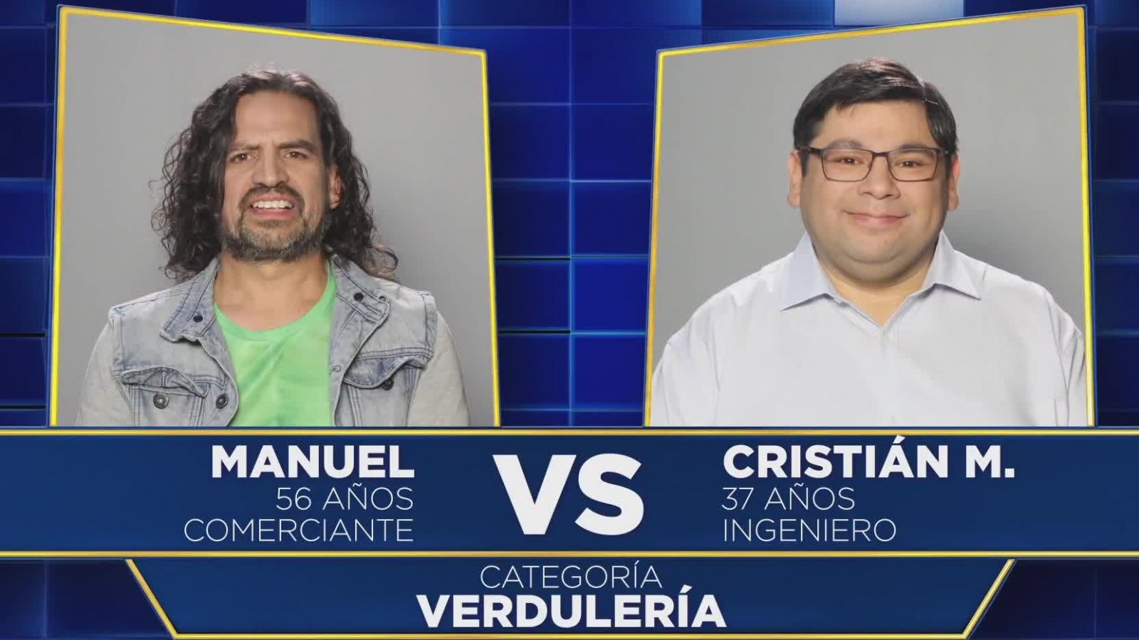"Manjarito" y "Hulk" se enfrentaron en el primer desafío de la noche
