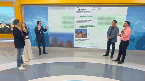 "Simoncito": El chat prohibido del "Buenos Días a Todos"
