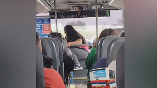 "Chofer del amor" fue desvinculado tras acalorado encuentro con mujer mientras conducía
