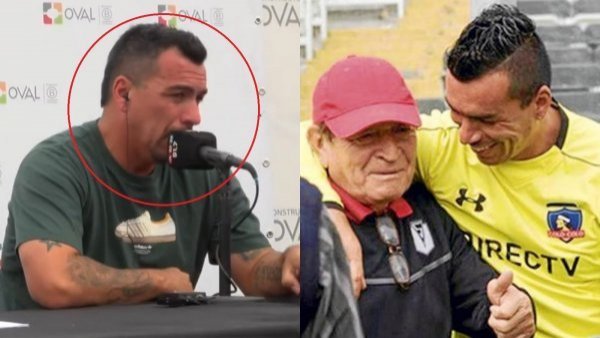 La reacción de Esteban Paredes por muerte de Hernán "Clavito" Godoy
