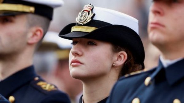 Princesa Leonor llega a Chile en el buque Juan Sebastián de Elcano
