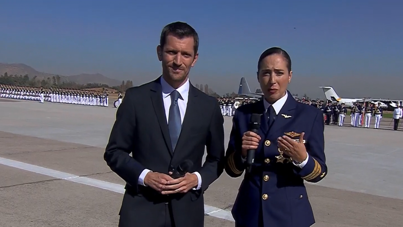 Así partió la transmisión del 95° Aniversario de la FACh en TVN
