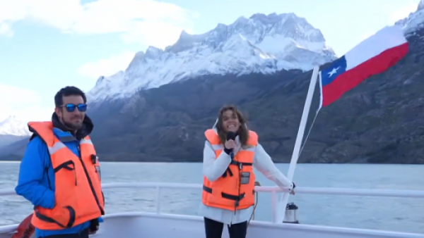 Transmisión histórica: María Luisa Godoy nos presenta el glaciar Grey
