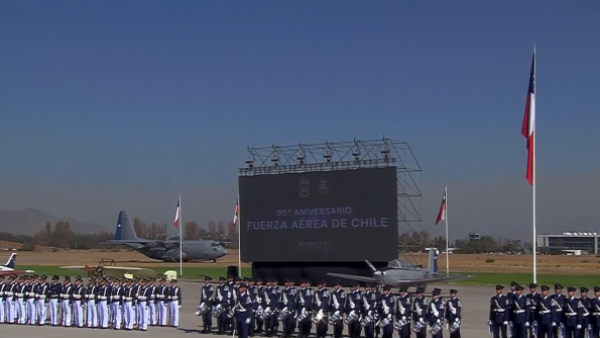 Revive la ceremonia completa de los 95 años de la Fuerza Aérea de Chile
