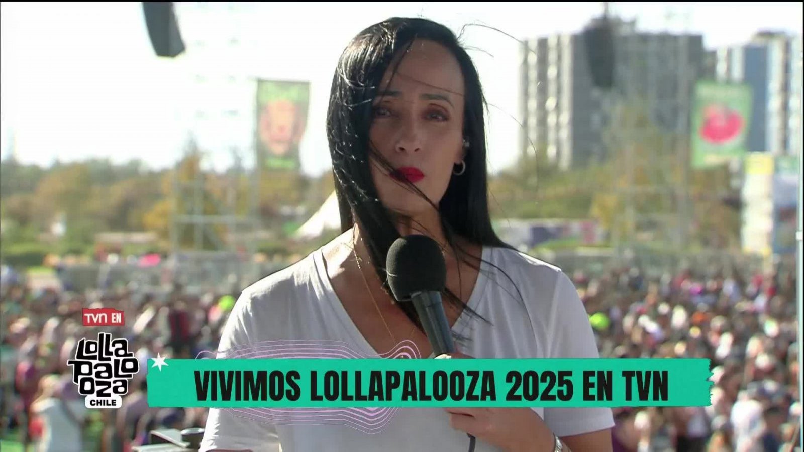 Así comenzó TVN en Lollapalooza Chile 2025
