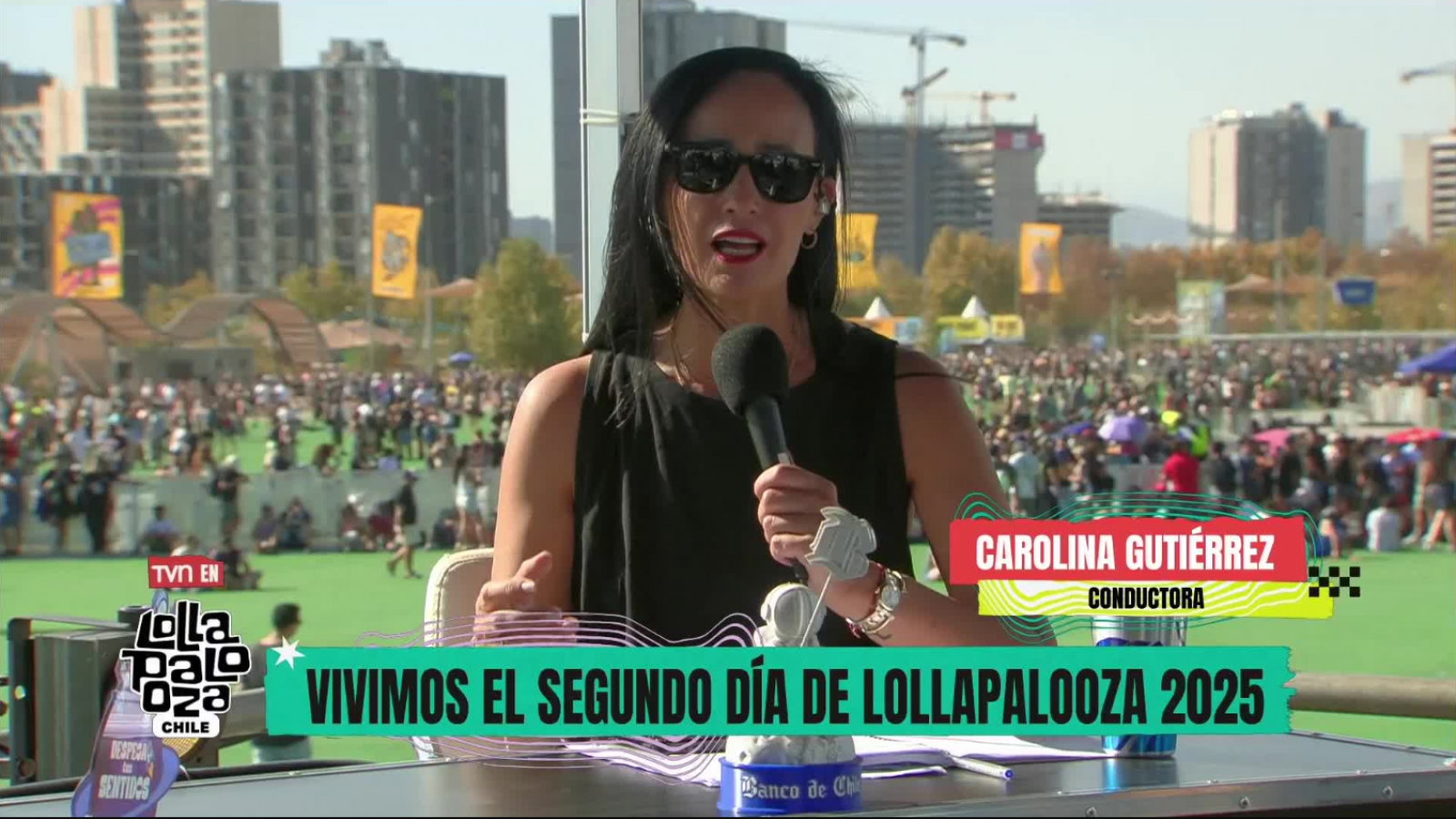 Vivimos el segundo día de Lollapalooza Chile 2025 en TVN
