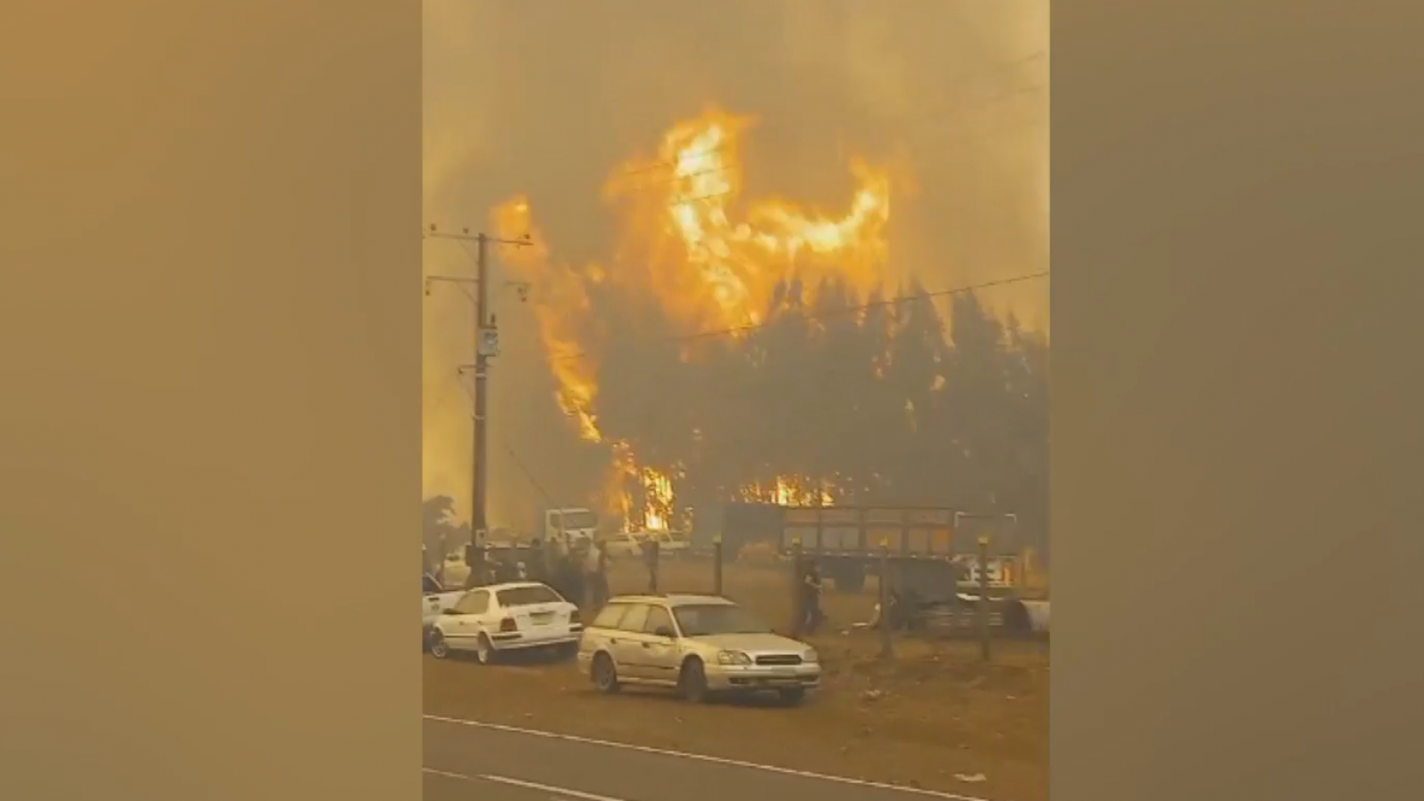"Habían personas encendiendo fuego...": La grave denuncia de bomberos por incendio en Los Sauces
