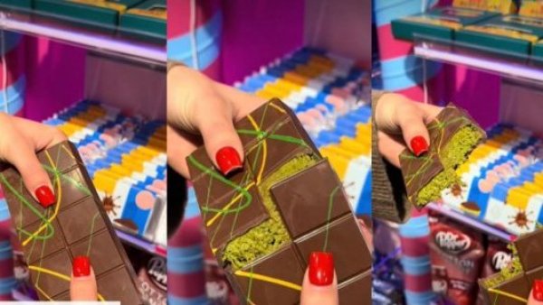 Limitan venta de chocolate viral de Dubai en Inglaterra tras ser furor en redes sociales
