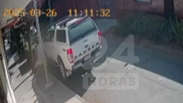 Imágenes exclusivas: Cámara captó el momento del asesinato a empresario en Quinta Normal
