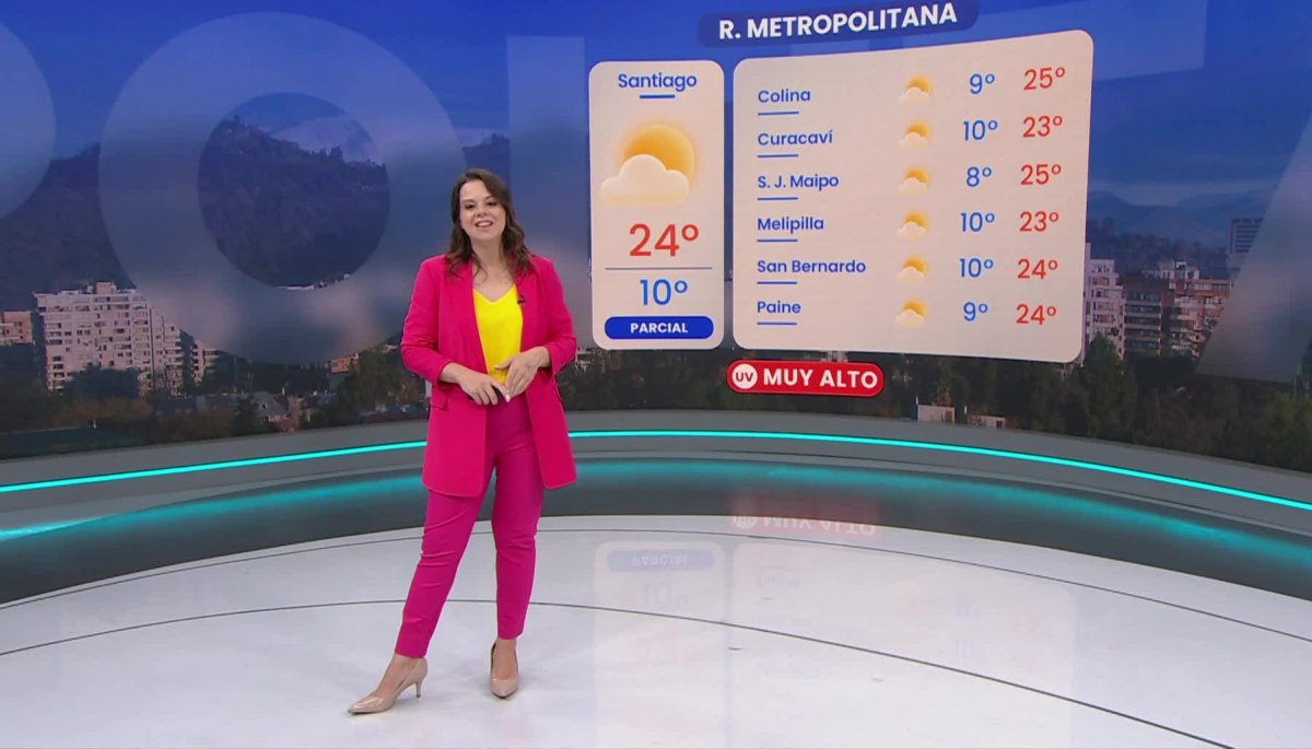 Program Tvtiempos Pronóstico del tiempo: Sábado 29 de marzo 2025 | TV Tiempo | TVN