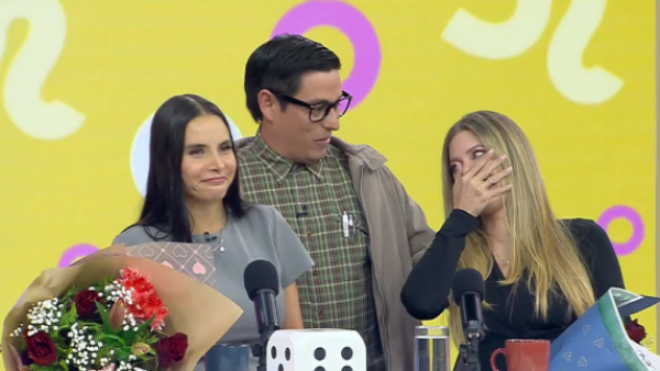 Nicolás Mora se reencuentra con Lorna Cepeda y Natalia Ramírez
