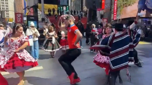 ¡Orgullo nacional! Realizan campeonato de cueca en Nueva York
