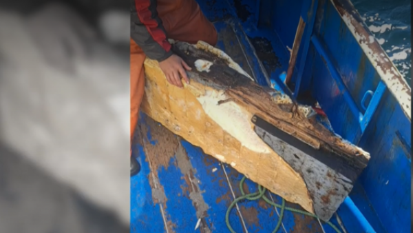 Encuentran pieza clave en la zona de búsqueda de pescadores desaparecidos en las costas del Biobío
