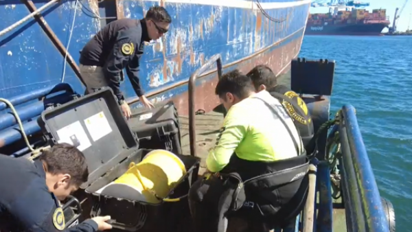 Pieza clave en la búsqueda: Encuentran trozo de la embarcación "Bruma"
