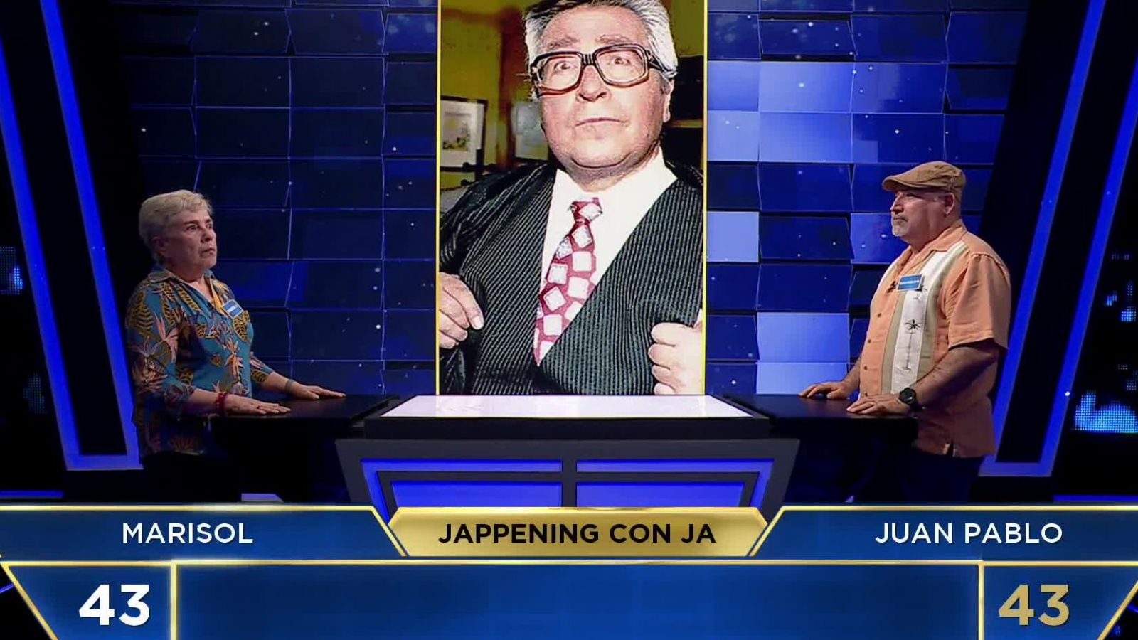 Marisol y Juan Pablo se enfrentaron en un nostálgico duelo con personaje del Jappening con Ja
