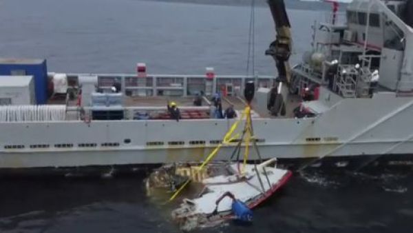 Nuevo hallazgo en embarcación Bruma: encontraron el ancla
