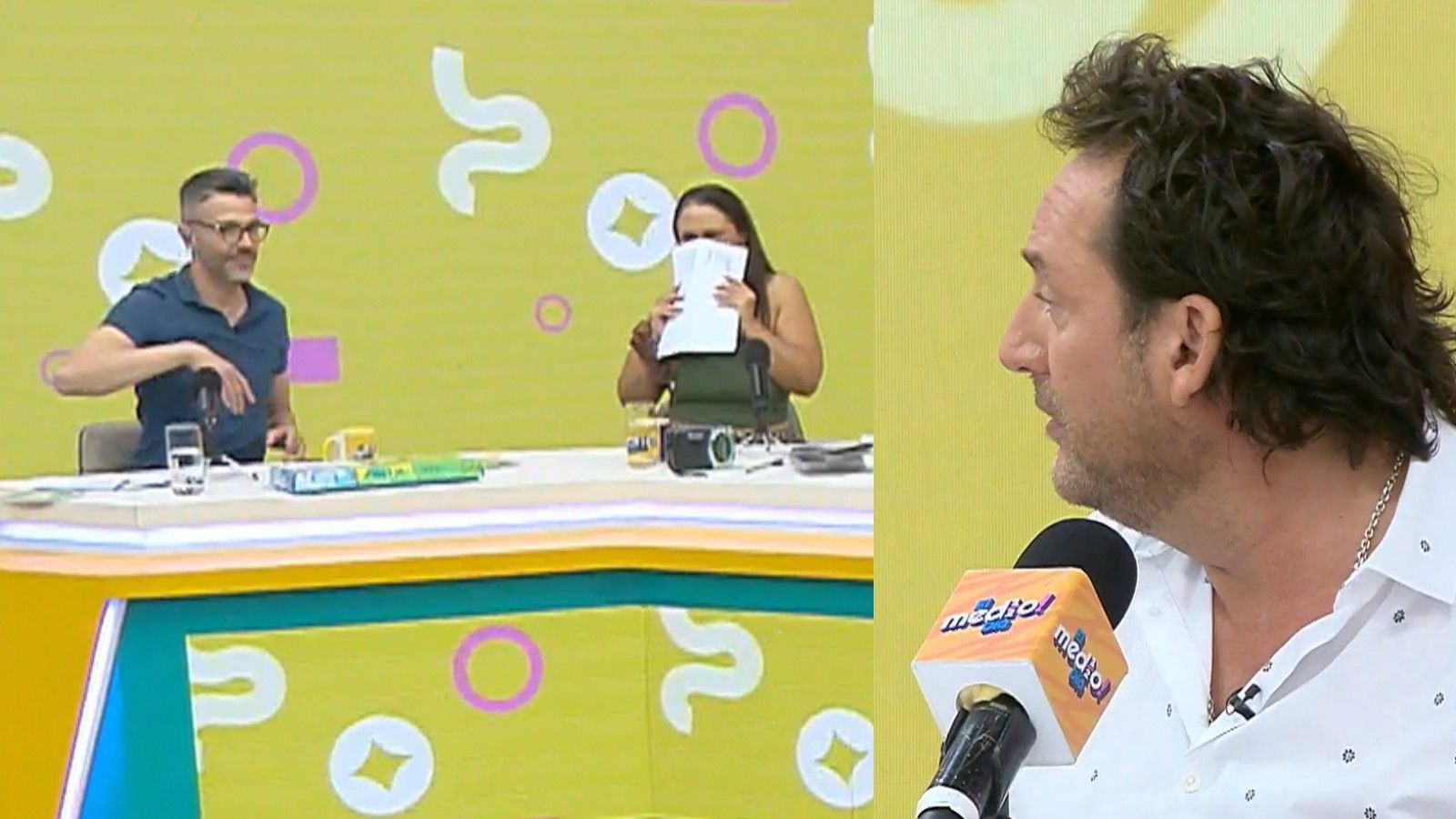 "Conche...": El grito de Pamela Leiva que asustó al panel de "El Medio Día"
