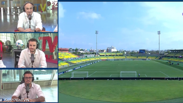TVN lideró la sintonía con el partido Chile vs. Venezuela
