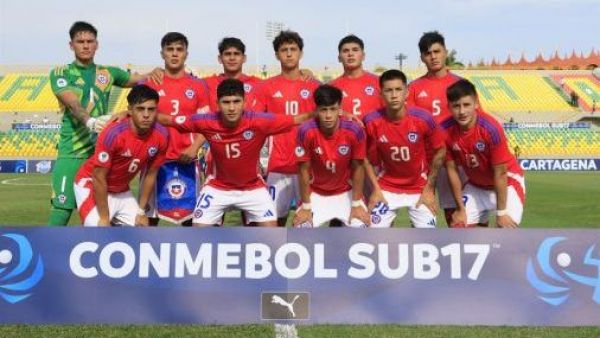 Ya está el 11 inicial: la formación con que Chile buscará el tercer lugar del Conmebol Sub 17 ante Venezuela
