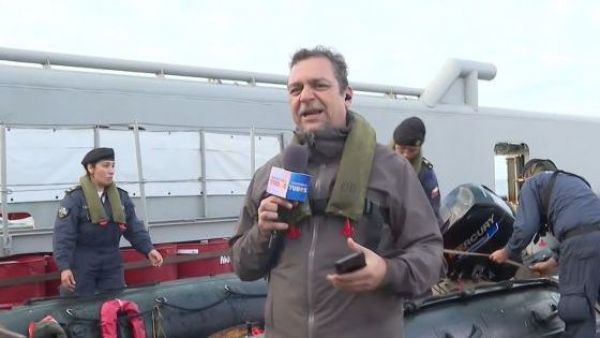 Exclusivo: Intensa búsqueda de embarcación Bruma desde el buque Janequeo
