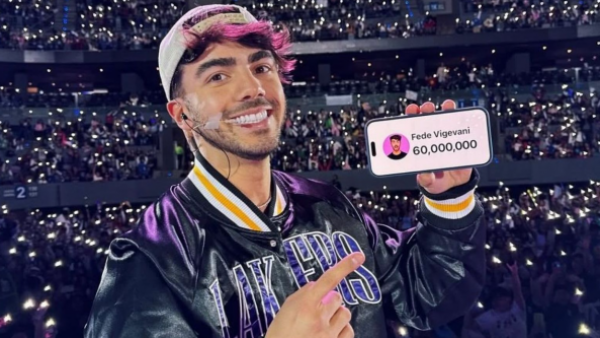 Youtuber Fede Vigevani confirma tercer show en Chile
