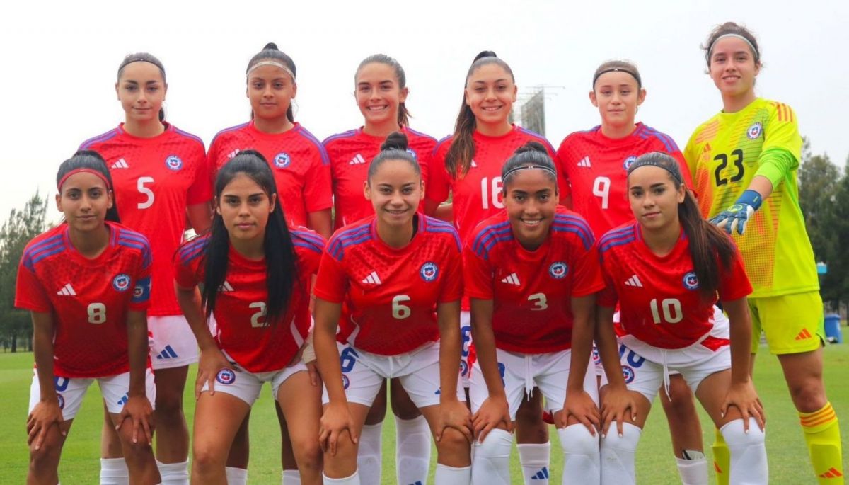 Chile inicia su camino en el Campeonato Sudamericano Femenino Sub17